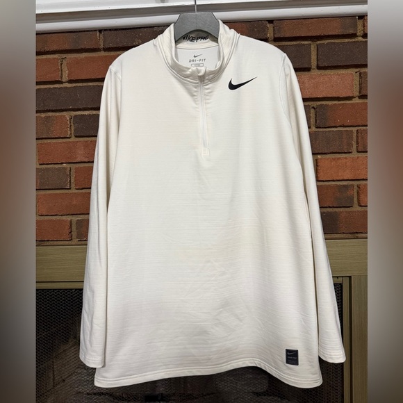 Nike Pro thick Men's Long Sleeve with half zipper - Picture 5 of 10